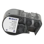 Afbeelding van Brady M4-214-483 polyester labels zwart op wit | 50,80 mm x 25,40 mm (origineel) | BRAM4-214-483