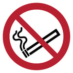 Afbeelding van Djois waarschuwingsbord rookverbod | kunststof | rood/wit | 200 mm | DJO7540005
