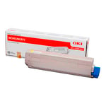 Afbeelding van OKI 45862837 toner cartridge geel (origineel) | OKI45862837