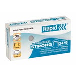 Afbeelding van Rapid 24/6 Hard Steel nietjes | tot 30 vel | 1000 stuks | RAP24855900
