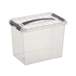 Afbeelding van Sunware Q-line opbergdoos | transparant | 9 liter | SUN78400609