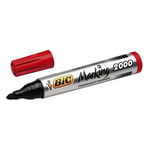 Afbeelding van Bic 2000 Ecolutions permanent marker | rood | ronde punt | 1,7 mm | BIC8209133