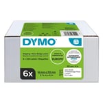 Afbeelding van Dymo 2093092 verzend- en naambadge etiketten 6 rollen (origineel) | DYM2093092