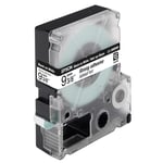 Afbeelding van Epson LC-3WBW9 extra klevende tape zwart op wit 9 mm (9m) | EPSC53S624406