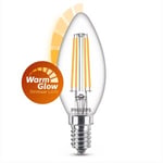 Afbeelding van Philips E14 LED-lamp | DIMBAAR | 3.4W (40W) | warm glow | kaars model | PHLED02559