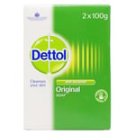 Afbeelding van Dettol Original Zeep | Antibacterieel | 2 x 100 gram | DE193NA4876