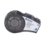 Afbeelding van Brady M21-18-423 tape polyester zwart op wit 25,40 mm x 19,05 mm (origineel) | BRAM21-18-423