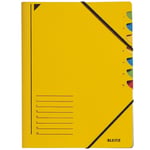 Afbeelding van Leitz sorteermap | geel | 7 tabs | LEI39070015