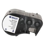 Afbeelding van Brady M5-112-490 polyester labels zwart op wit | 31,75 mm x 9,53 mm (origineel) | BRAM5-112-490