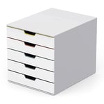 Afbeelding van Durable 762527 Varicolor ladekblok | kunststof | verschillende kleuren | 5 stuks | DUR762527