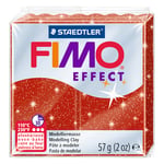Afbeelding van Fimo 8020-202 klei effect | glitter rood | 57 gram | STA8020-202