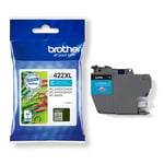 Afbeelding van Brother LC-422XLC inktcartridge cyaan hoge capaciteit (origineel) | BROLC-422XLC