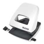 Afbeelding van Leitz 5008 NeXXt perforator | metaal | metallic wit | tot 30 vel | LEI50081001