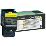 Afbeelding van Lexmark C544X1YG toner cartridge geel (origineel) | LEXC544X1YG
