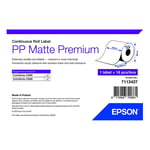 Afbeelding van Epson 7113427 PP matte premium doorlopende labelrol 76 mm x 29 m (origineel) | EPS7113427