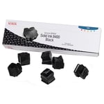 Afbeelding van Xerox 108R00608 solid inkt zwart 6 stuks (origineel) | XER108R00608