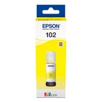 Afbeelding van Epson 102 inktfles geel (origineel) | EPS102Y