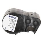 Afbeelding van Brady M5-111-145FR-GY polyethyleen labels zwart op grijs | 19,05 mm x 30,63 mm (origineel) | BRAM5-111-145FR-GY