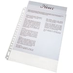 Afbeelding van Esselte showtas | transparant | A4 | 21-gaats | 80 micron | 100 stuks | ESS56415