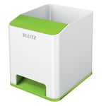 Afbeelding van Leitz 53631054 WOW pennenhouder | polystyreen | groen en wit | LEI53631054