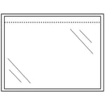Afbeelding van Raadhuis paklijst envelop | onbedrukt | zelfklevend | A6 | 165 mm x 122 mm | 1000 stuks | RAARD-310100