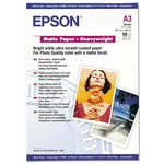 Afbeelding van Epson S041261 heavy weight fotopapier DIN | mat | A3 | 167 gr. | 50 vel | EPSC13S041261
