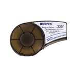 Afbeelding van Brady M21-187-C-342-YL tape krimpkous | zwart op geel | 8,51mm x 2,10m | BRAM21-187-C-342-YL