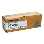Afbeelding van Ricoh 408185 toner cartridge cyaan hoge capaciteit (origineel) | RIC408185