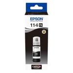 Afbeelding van Epson 114 inktfles foto zwart (origineel) | EPSC13T07B140