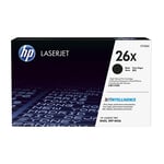 Afbeelding van HP CF226X nr. 26X toner cartridge zwart hoge capaciteit (origineel) | HPCF226X