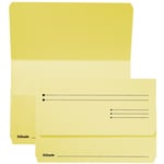 Afbeelding van Esselte pocket-file dossiermap | karton | geel | 25 stuks | ESS15841