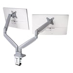 Afbeelding van Kensington K55471EU Smartfit one-touch monitorarm | 2 monitoren | 13 - 32 inch | grijs | tot 9 kilo | KENK55471EU