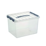 Afbeelding van Sunware Q-line opbergdoos | transparant | 22 liter | SUN78800609