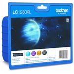 Afbeelding van Brother LC-1280 XL Multipack (4 kleuren) | BRB-LC1280BCMY