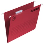 Afbeelding van Elba Verticfile Ultimate hangmappen met V-bodem | A4 | rood | 330 mm | 25 stuks | ELB100331099