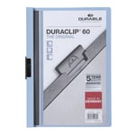 Afbeelding van Durable 220957 Duraclip klemmap | A4 | antraciet | voor 60 pagina’s | DUR220906