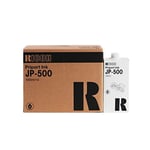 Afbeelding van Ricoh type JP10 / JP500 inkt zwart  6 stuks (origineel) | RICtype-JP10