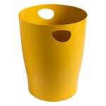 Afbeelding van Exacompta 45308D Bee Blue papiermand | polypropyleen | saffraangeel | 15 liter | EXA45308D