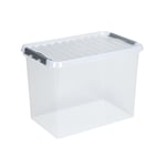 Afbeelding van Sunware Q-line opbergdoos | transparant | 72 liter | SUN83600609