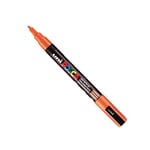 Afbeelding van POSCA PC-3M verfmarker | oranje | ronde punt | 0,9 - 1,3 mm | POSPC3MO