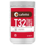 Afbeelding van Cafetto T32 Tablets Espressomachine Reinigingstabletten | 3,2 gram | 90 stuks | QC-CAF-00031