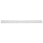 Afbeelding van GBC RG8105 metalen draadrug | zilver | 8 mm | 100 stuks | GBCRG810597