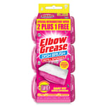 Afbeelding van Elbow Grease Pink Dish Brush navulling | 3 stuks | QC-EL-01043