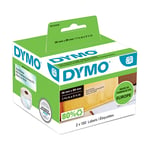 Afbeelding van DYMO S0722410 / 99013 brede transparante adresetiketten (origineel) | 99013