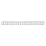 Afbeelding van GBC 4400026 metalen draadrug | A5 | metaal | zilver | tot 55 vel | 100 stuks | GBC4400026