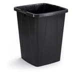 Afbeelding van Durable 1800505221 DURABIN ECO afvalcontainer | zwart | 90 liter | DUR1800505221