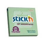 Afbeelding van Stick'n memoblok | 360 graden lijmrand | 76 x 76 mm | groen | 100 vel | STI21552