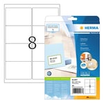 Afbeelding van Herma Premium 5077 permanent hechtende etiketten | A4 | 99,1 x 67,7 mm | wit | 200 etiketten | HER5077