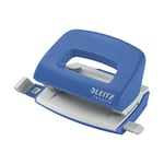 Afbeelding van Leitz 50100035 NeXXt Recycle mini perforator | metaal | blauw | 2-gaats | tot 10 vel | LEI50100035
