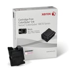 Afbeelding van Xerox 108R00957 solid inkt zwart 6 stuks (origineel) | XER108R00957